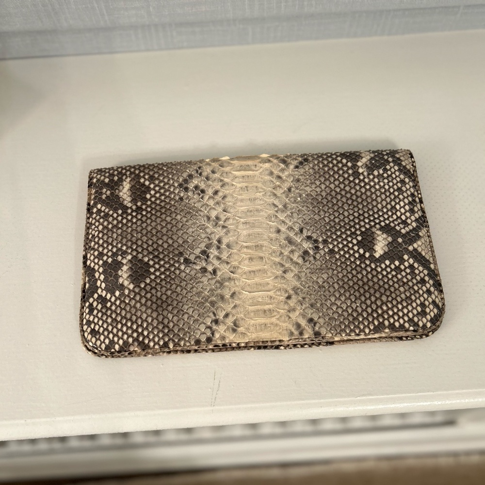 Snakeskin Clutch Purse